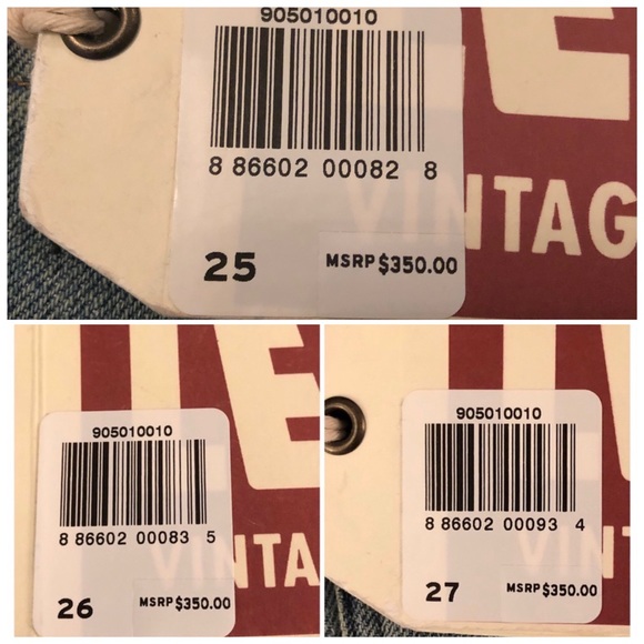 LEVI’S Vintage Clothing 1890 501 Womens Jeans - Picture 8 of 8